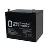 Mighty Max Battery ML75-12 12V 75Ah Replaces Hoverround Teknique HD XHD ML75-1219845853411